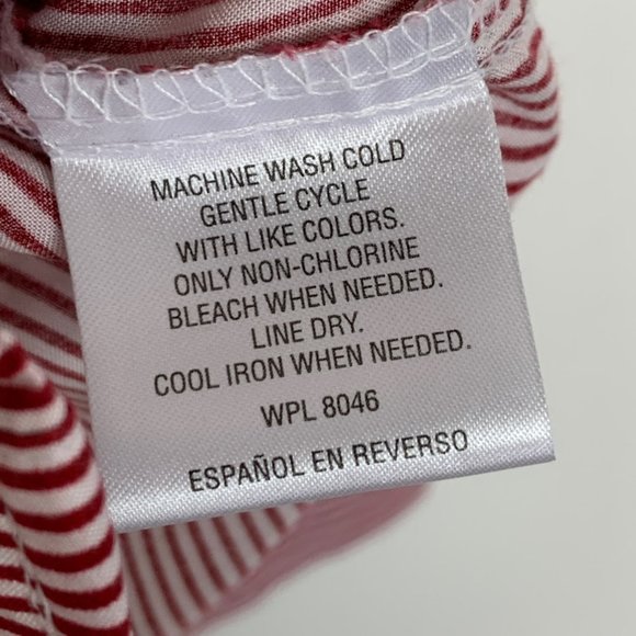 Bar III Striped Button Down Long Sleeve Shirt - Picture 9 of 10